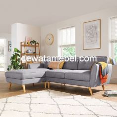 Sofa L Shape HARLOW Size 210x180
